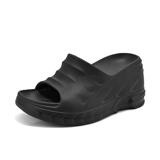 CHUNKY RUBBER WEDGE SLIDERS